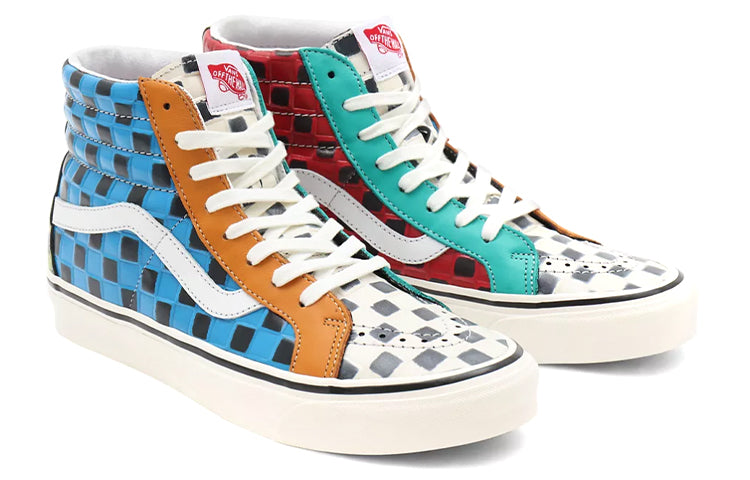 Vans SK8-HI 38 DX 'Anaheim Factory - Multi-Color Checkerboard' VN0A38GF9ID