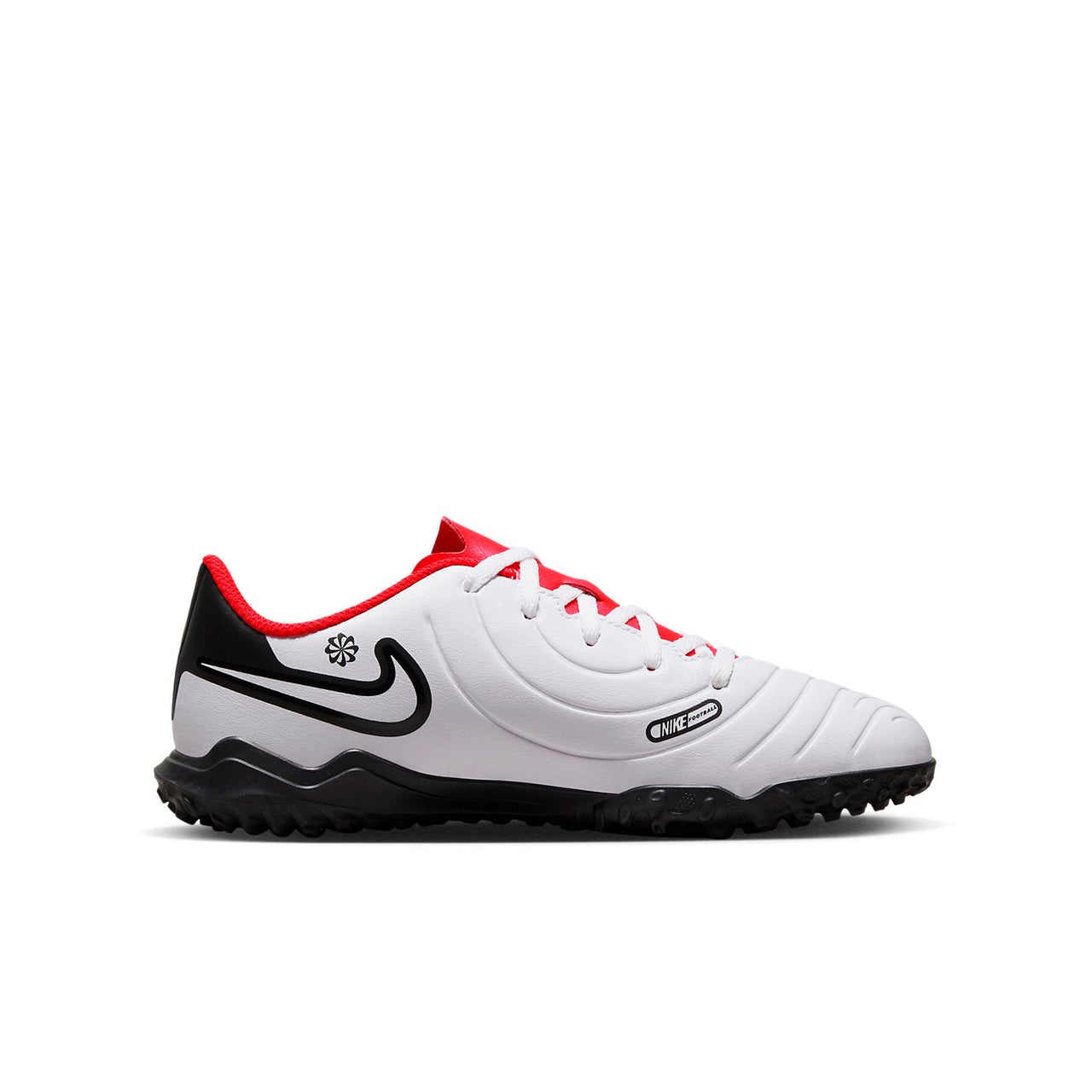 (GS) Nike Jr. Tiempo Legend 10 Club 'White Bright Crimson Black' DV4355-100