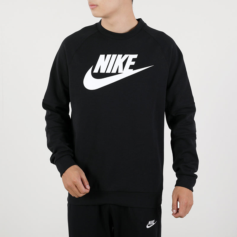 Nike Casual Sports Running Training Round Neck Black CU4474-010