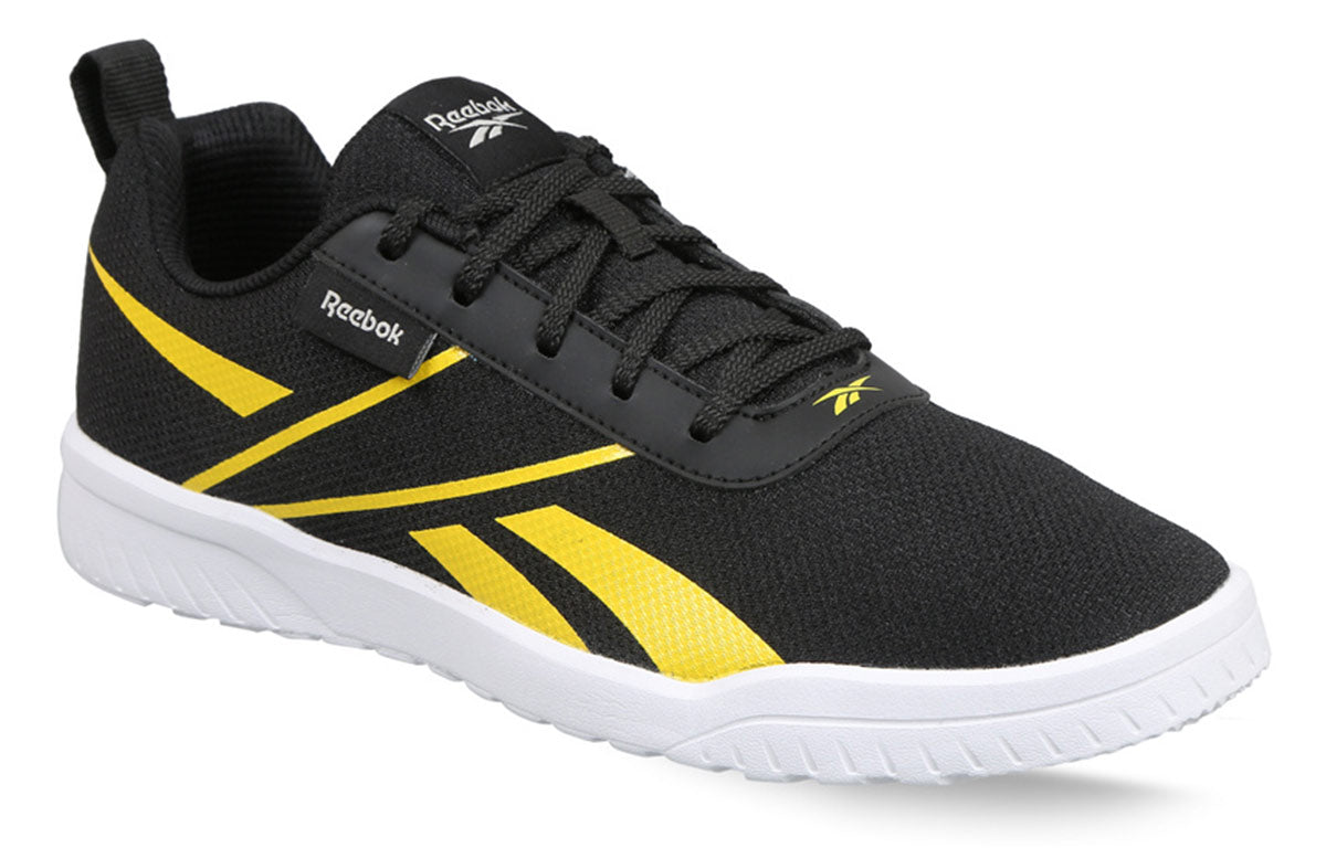 Reebok Walking Fusion Lux Shoes Black/Yellow EX4214