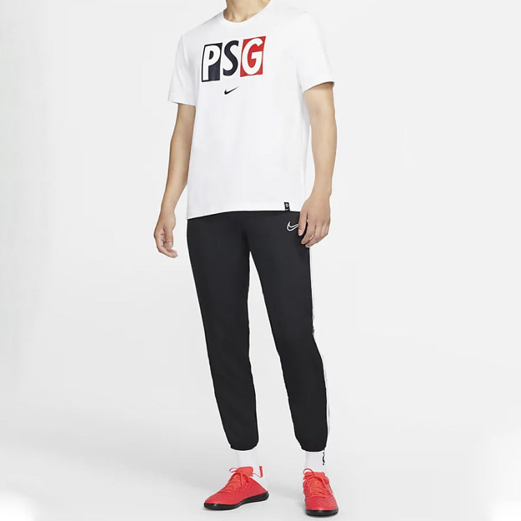 Nike Sports Cozy Casual Short Sleeve White CD1193-100