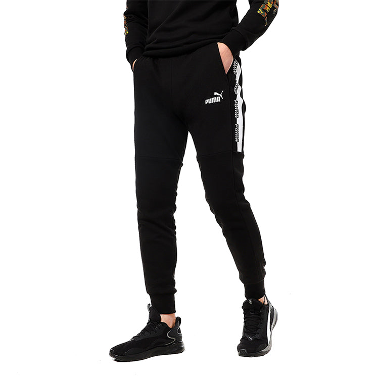PUMA Running Sports Knitted Pants Men's Black 588820-01