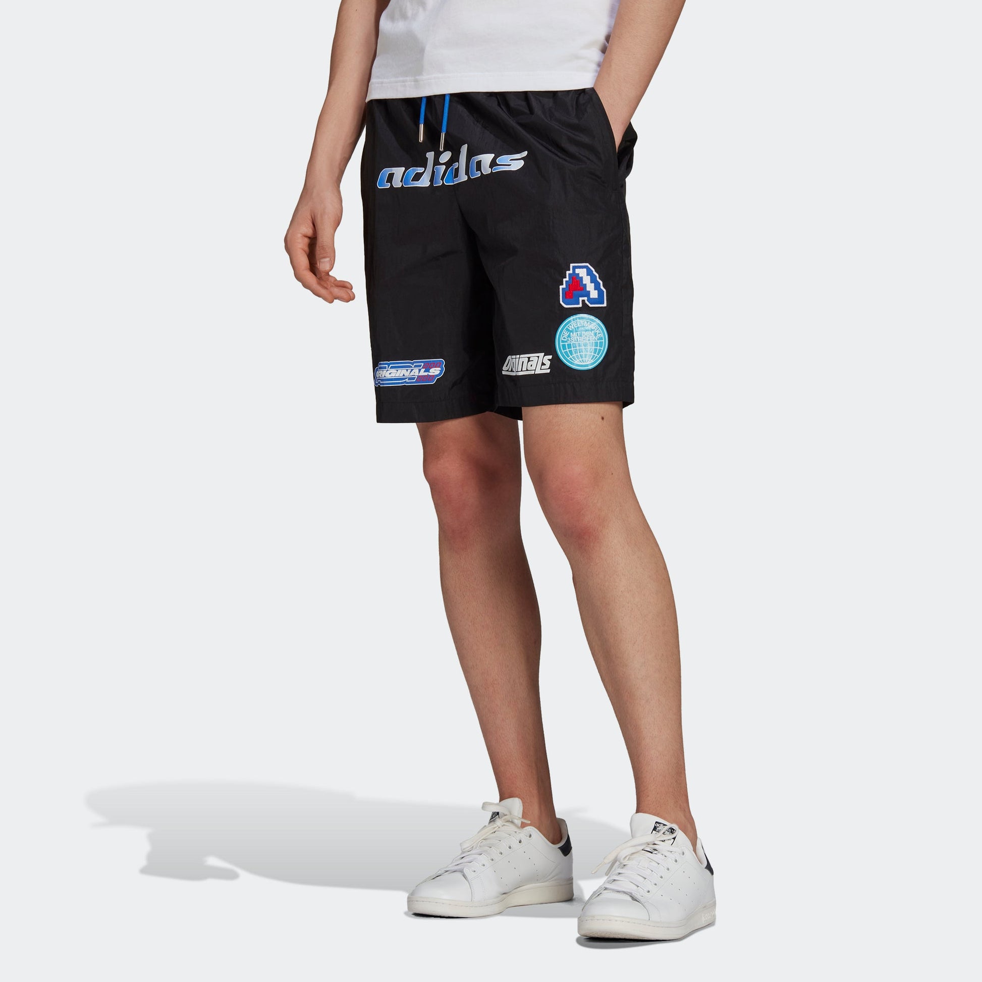 adidas originals MENS TGP Casual Sports Shorts Black HA4745