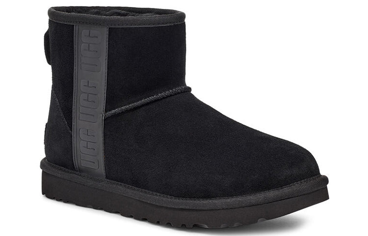 (WMNS) UGG Mini Side Logo 'Black' 1122558-BLK
