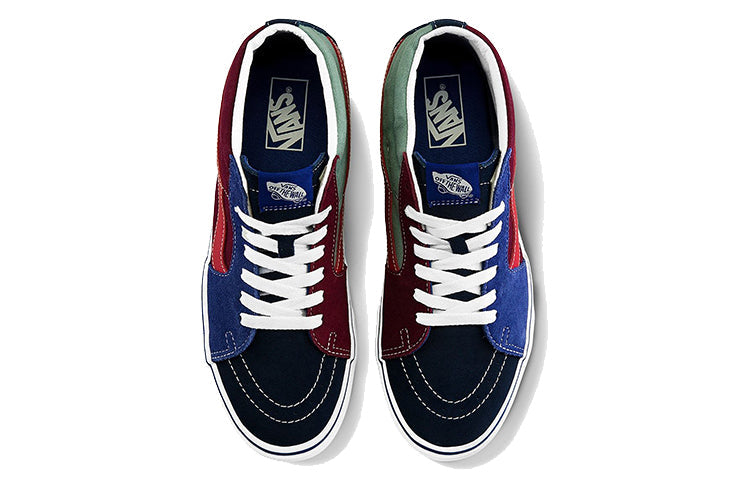 Vans Sk8-mid Shoes Black/Red VN0A3WM32PJ