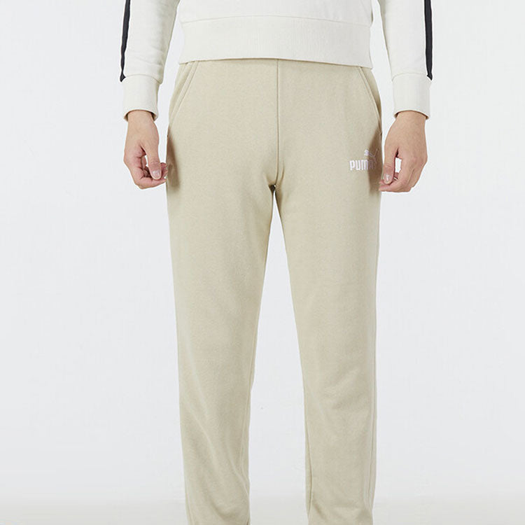 PUMA ESS+ Relaxed Sweatpants 'Beige' 849606-64