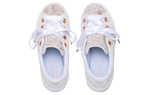 (WMNS) PUMA Platform Kiss Artica 'White Gold' 366707-01
