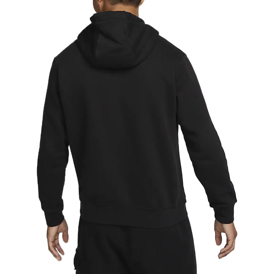 Nike NSW Coffee Bean Graphic Hoodie 'Black' DX6513-010