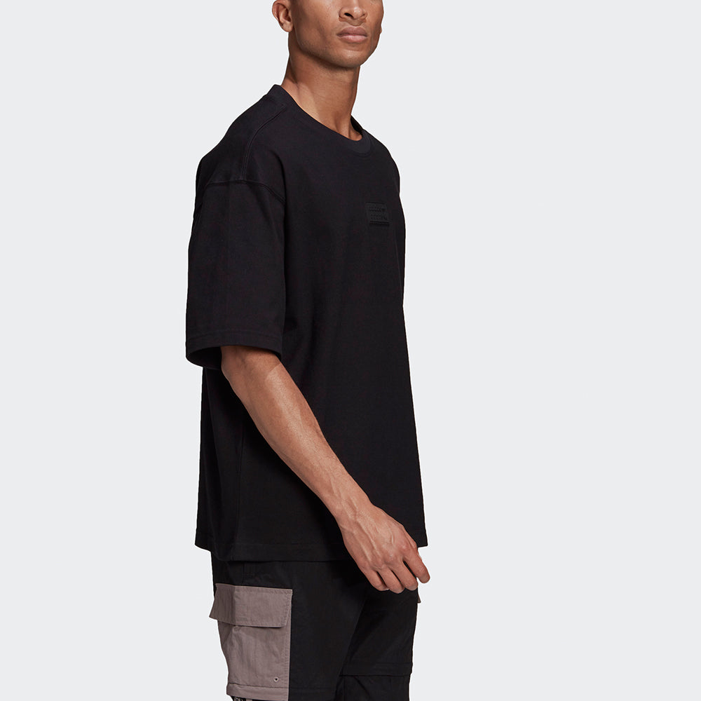 adidas originals Ovsd Silicon Badge Tee For Men Black GN3309