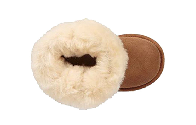 (PS) UGG Bailey Button II Snow Boots Brown 1017400T-CHE
