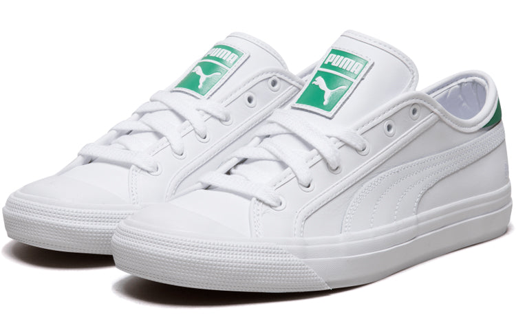 PUMA Capri Leather White/Green 369244-06
