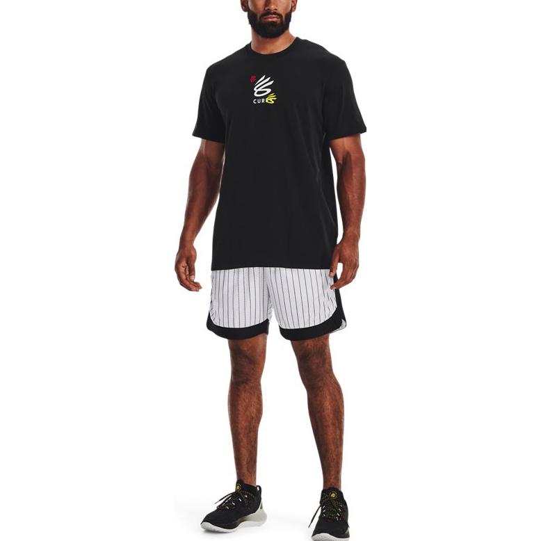 Under Armour Curry 3'S Hvyweight T-shirt 'Black Multi' 1376275-001