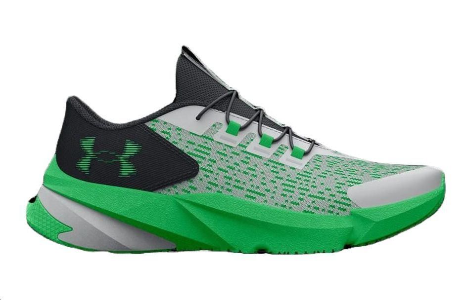 (GS) Under Armour Scramjet 5 Running Shoes 'Green Black' 3025536-102
