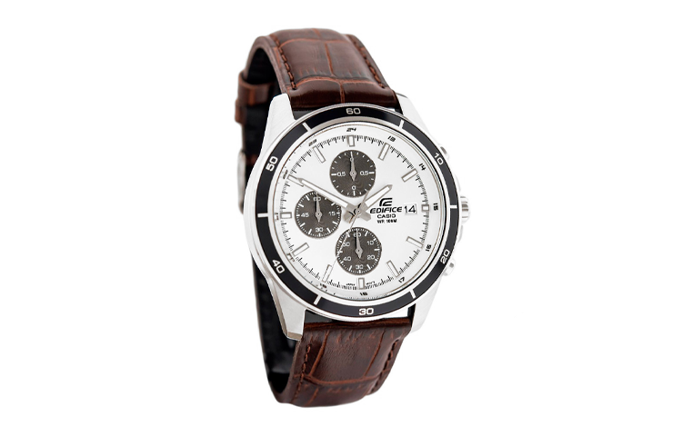 CASIO EDIFICE Series Leisure Fashion Hand Men's Quartz Mens Brown Analog EFR-526L-7AV