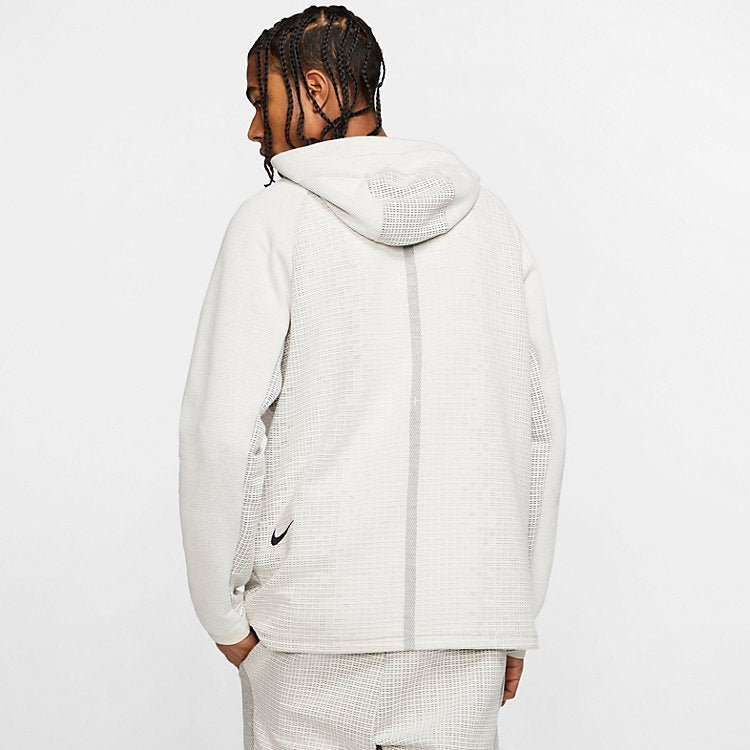 Nike Sportswear Tech Pack Windrunner Full-Zip Hoodie 'Light Bone Black' CJ5147-072
