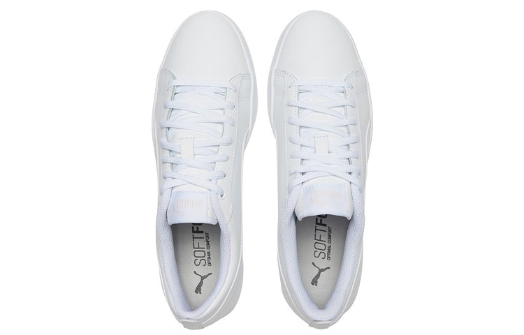 (WMNS) PUMA Smash V2 Pure White 365208-19