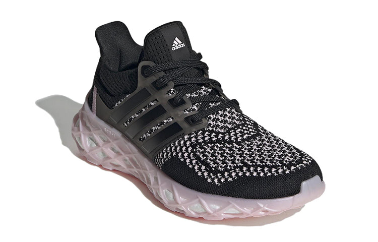(GS) adidas Ultraboost Web DNA 'Black Clear Pink' GZ4002