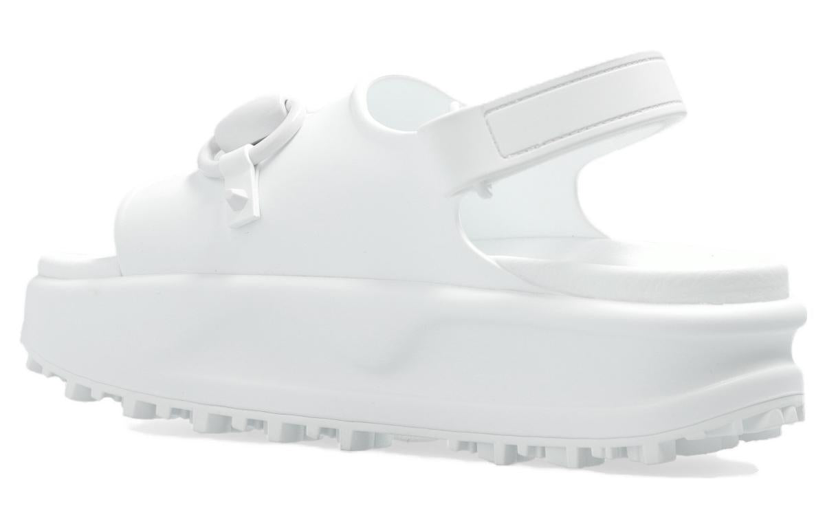 (WMNS) Gucci Horsebit Platform Sandal 'White' 742435-JAAC9-9014