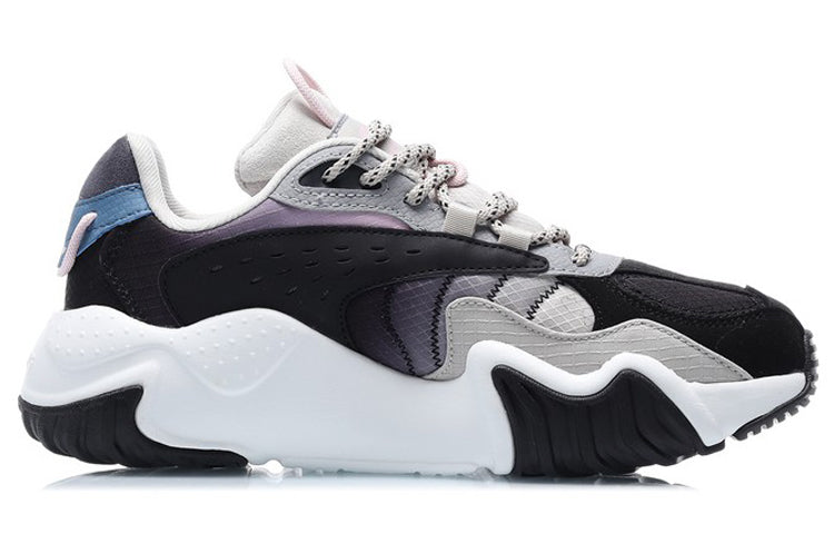 (WMNS) Li-Ning X-Claw Lite Low 'Black Grey' AGLQ124-2