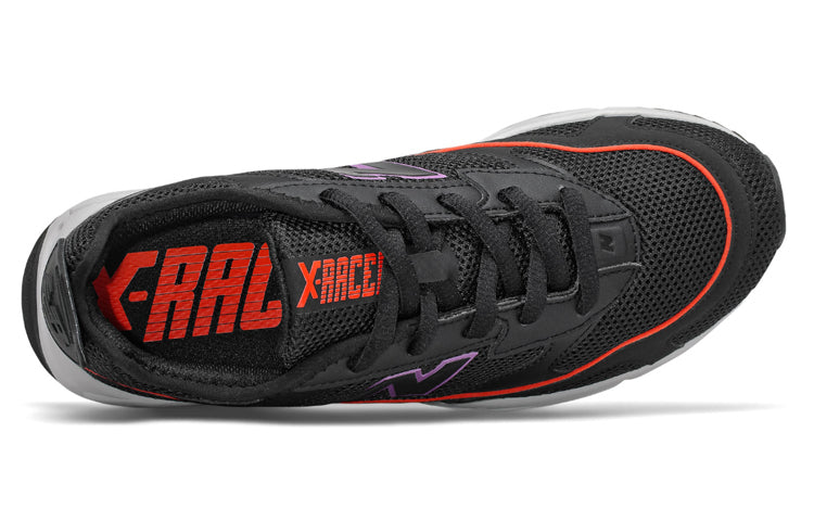 (WMNS) New Balance X-Racer B-Wide Black/Purple WSXRCNTB