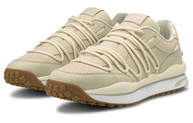PUMA Lace Rider Prm Shoes Khaki/White 375956-02