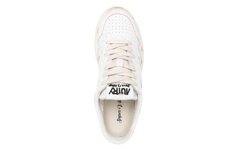 (WMNS) Autry Medalist Super Vintage Low Leather Sneaker 'White' AVLW-GF15