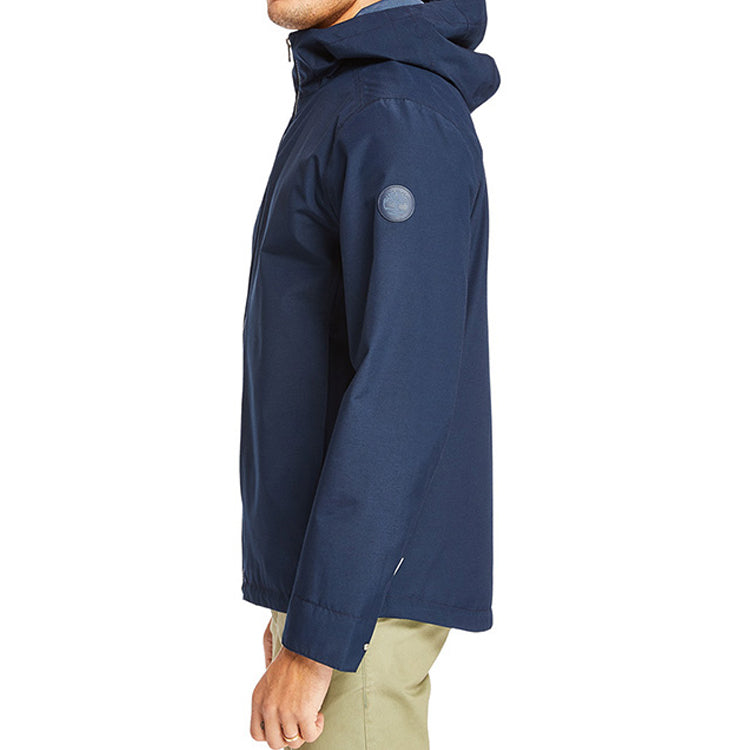 Men's Timberland waterproof Zipper Hooded Jacket Blue A29XA433