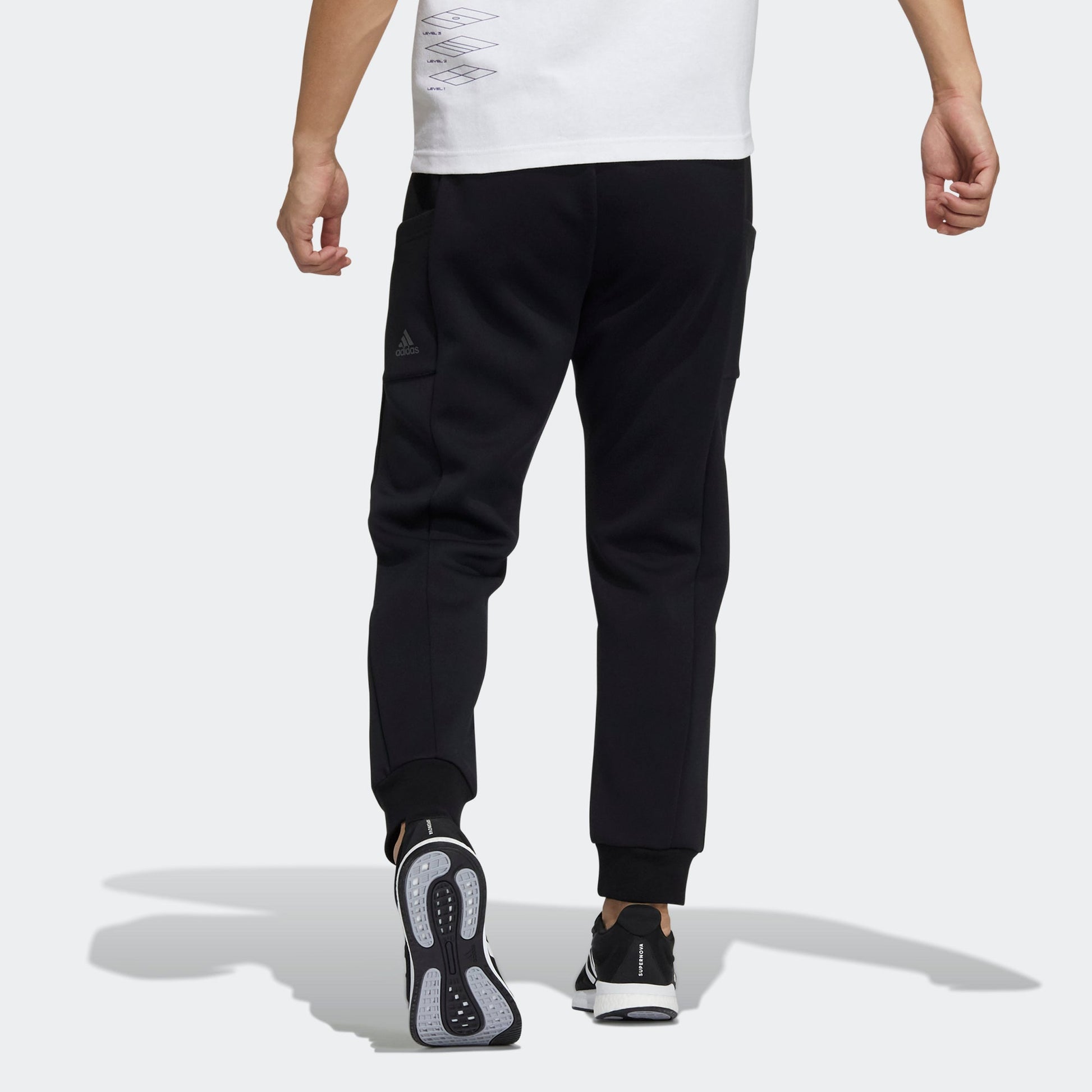 adidas Th Smooth Pants 'Blac'k H39229