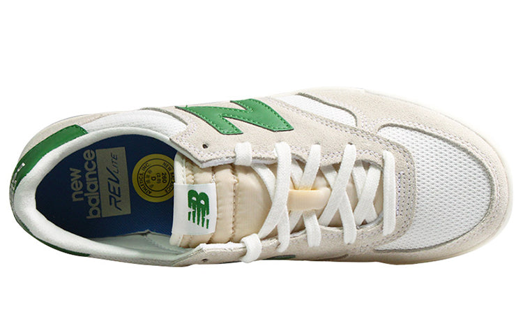 New Balance 300 Series Retro Low Tops Casual Skateboarding Shoes Unisex White Green CRT300CK