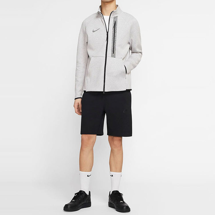 Nike Athleisure Casual Sports Stand Collar Jacket Gray CJ4501-902