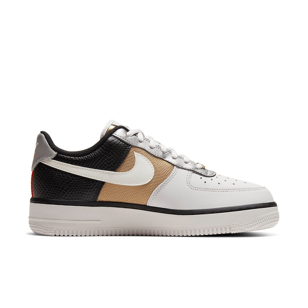 (WMNS) Nike Air Force 1 '07 'Grey Black Gold' CT3434-001