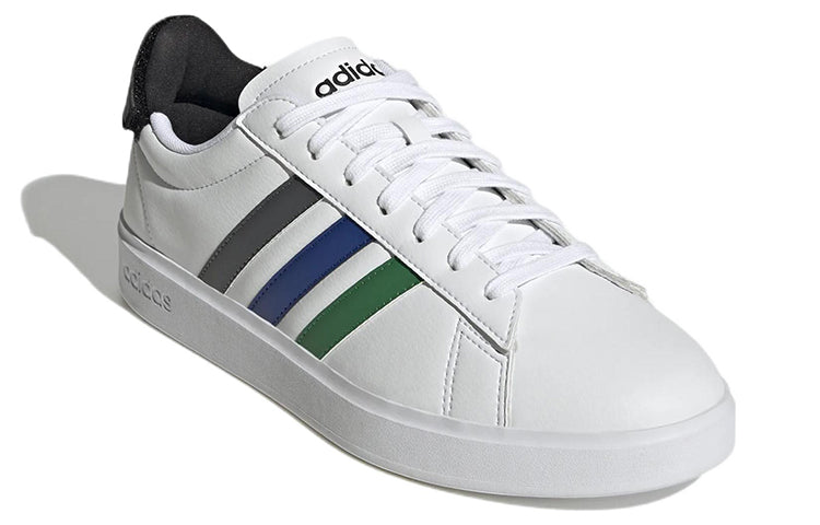 adidas Grand Court 2.0 'Green Blue Grey Stripe' GW7172