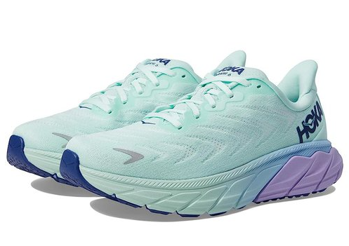 (WMNS) HOKA ONE ONE Arahi 6 Wide 'Sunlit Ocean Lilac Mist' 1123197-SOLM