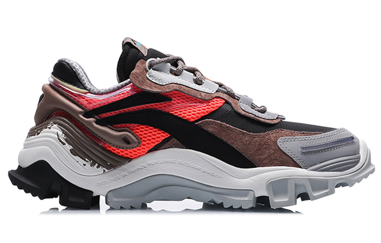 Li-Ning Aurora SkyWalker Y2K Paris Fashion Week 'Black Brown' AGCQ057-2