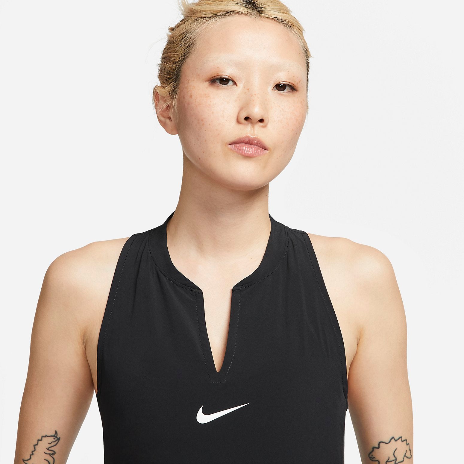 (WMNS) Nike Dri-FIT Advantage Tennis Dress 'Black' DX1428-010