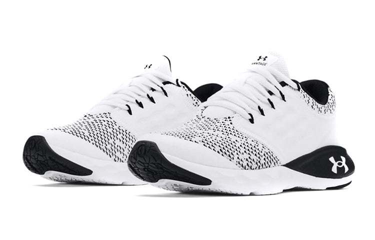 (GS) Under Armour Charged Vantage Sneakers Black/White 3024775-101