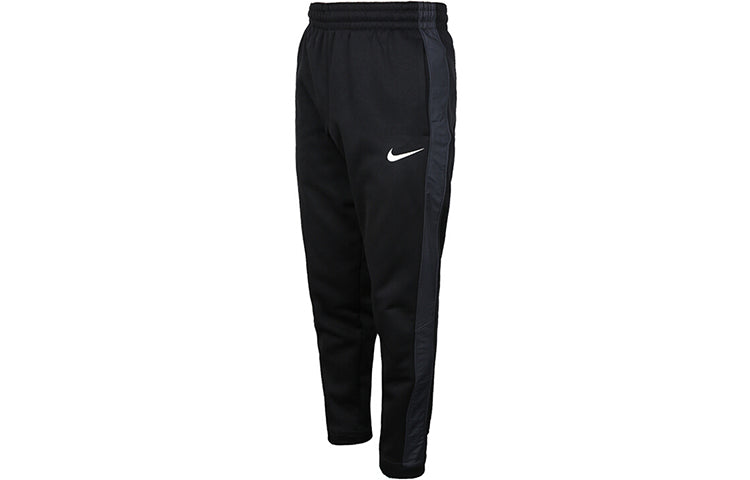 Nike THERMA Fleece Drawstring Sports Basketball Long Pants Black 926468-010