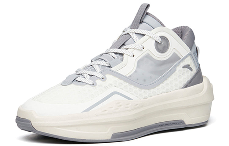 ANTA C37 2.0 Casual Skate Sneakers 'White Grey' 912228082-1