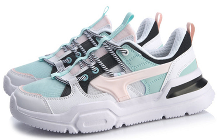 (WMNS) Li-Ning Mark Lite 'White Blue Pink' AGCQ054-4