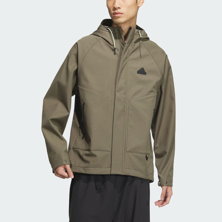 adidas City Escape Jacket Asia Sizing 'Green' JE8574