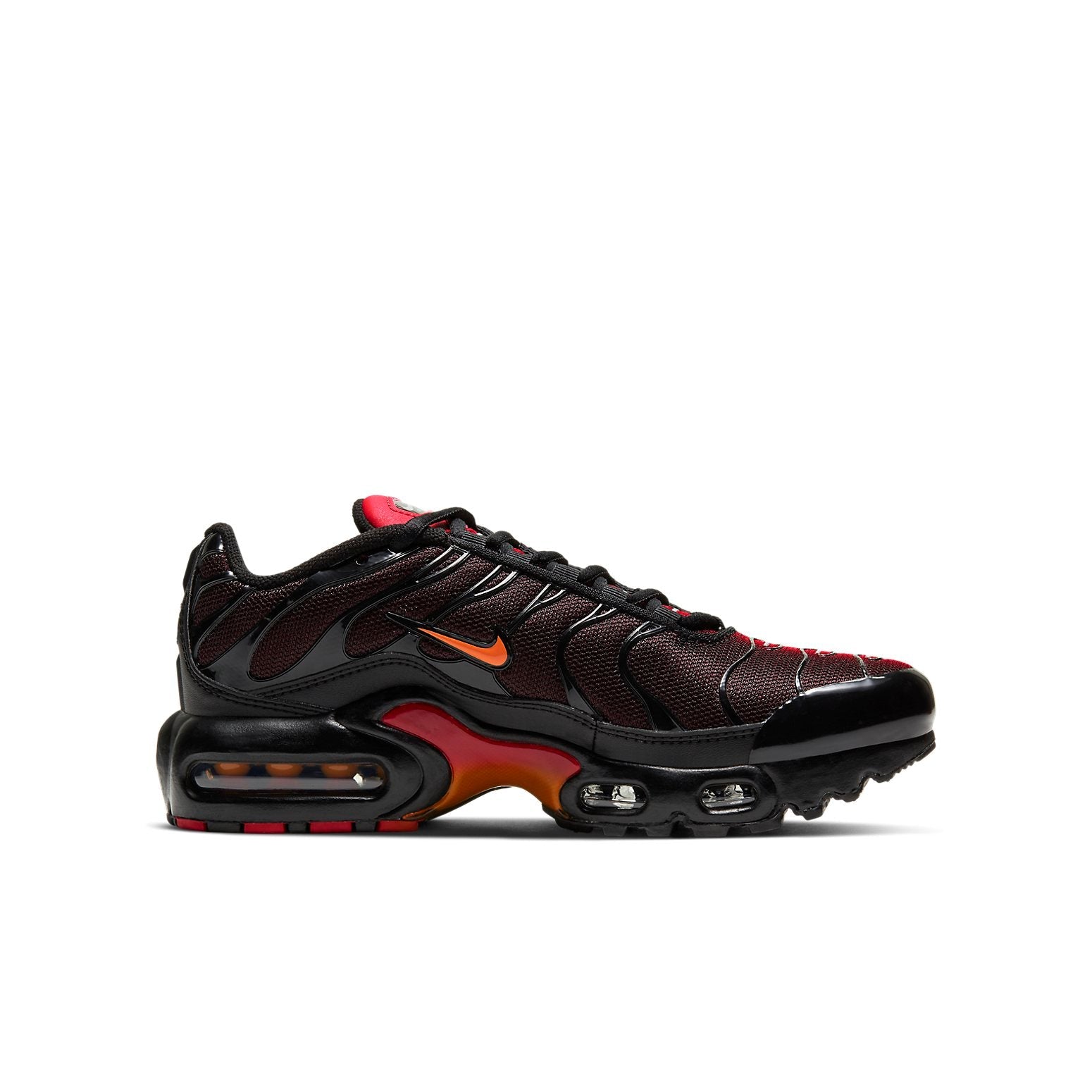 (GS) Nike Air Max Plus 'Black University Red' CV9636-001