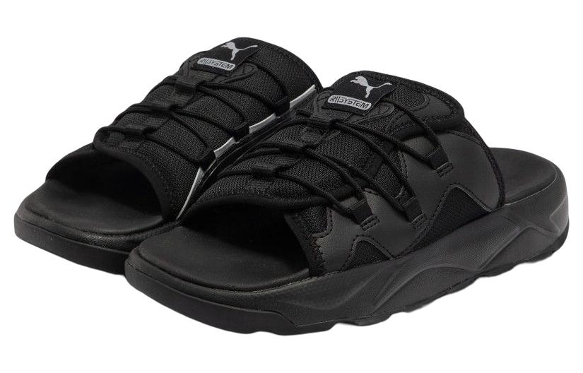 PUMA RS Slides 2 'Black Silver' 390768-01