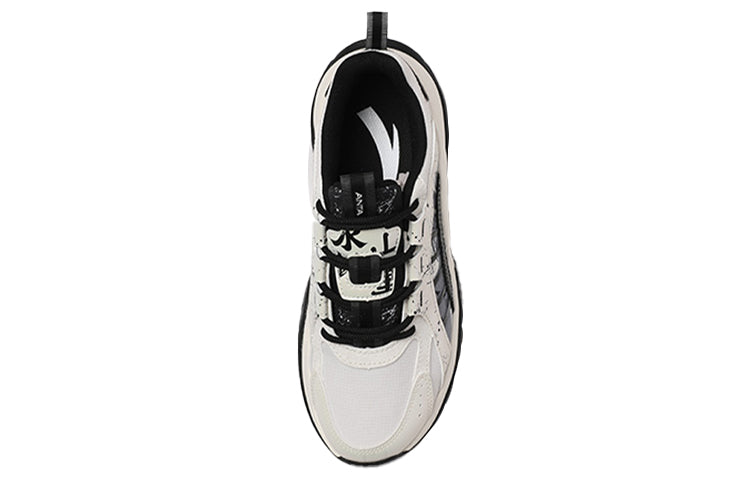 (WMNS) ANTA Training Series Sneakers'White Black' 122117758-6