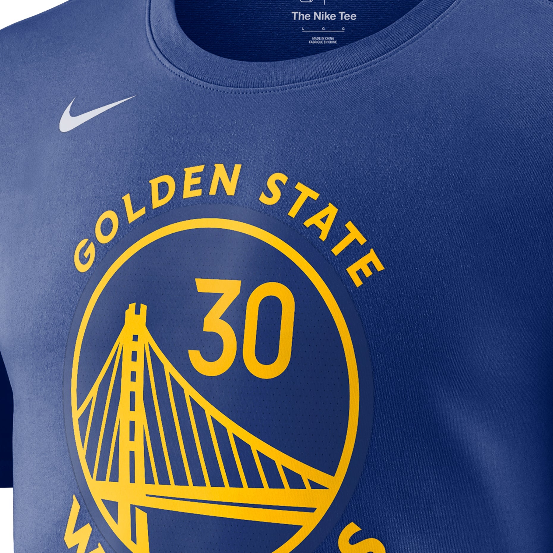 Nike x NBA Golden State Warriors T-shirt 'Blue' DR6374-496