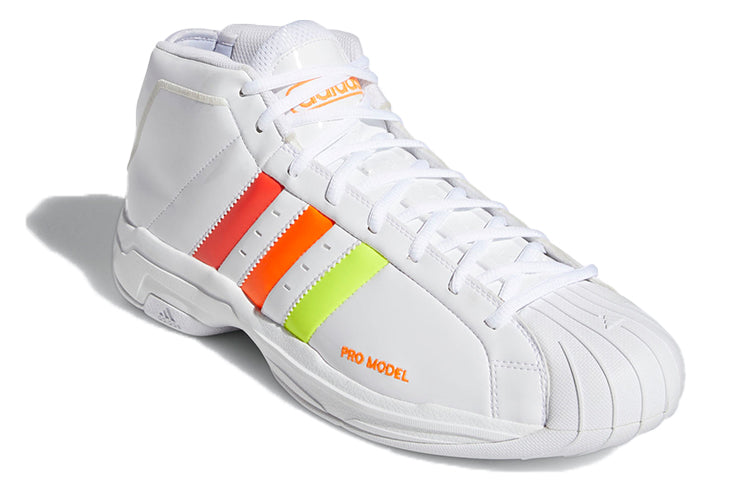 adidas Pro Model 2G 'White App Signal Orange' FZ0903