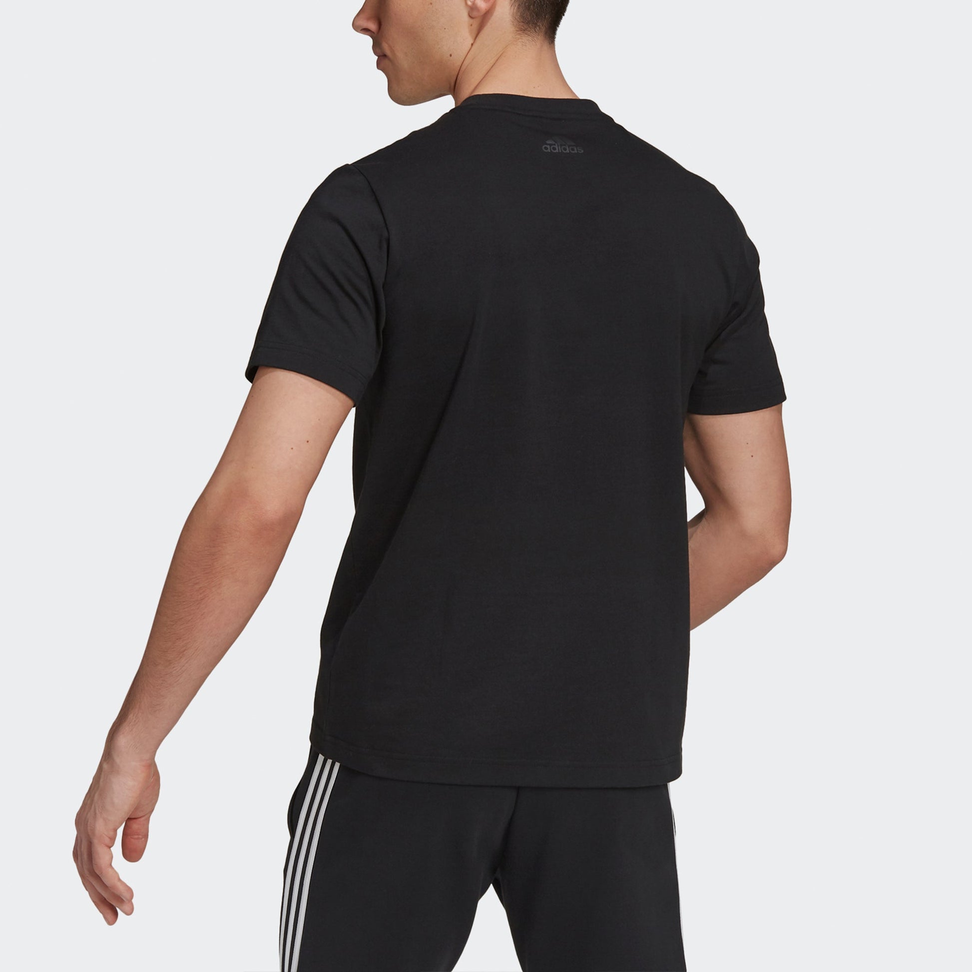 adidas Ub Gfx T Illu 1 Sports Stylish Casual Sports Round Neck Short Sleeve Black GU1752