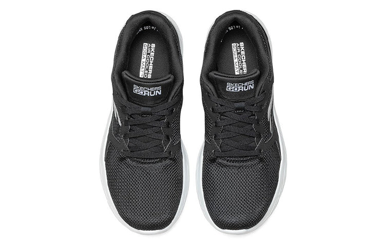 (WMNS) Skechers Go Run Low Black 896015-BKW