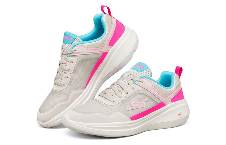 (WMNS) Skechers Go Run Fast Low-Top Grey 128179-TPE