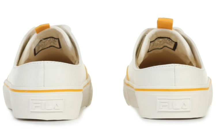 FILA Low Tops Skateboarding Shoes White Yellow Version 'White Yellow' 1XM00984_136
