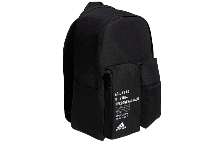 adidas Classic 3D Pockets Backpack 'Black' GG1068